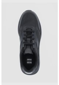 BOSS - Boss Buty 50460165.001 kolor czarny. Nosek buta: okrągły. Zapięcie: sznurówki. Kolor: czarny. Materiał: guma #5