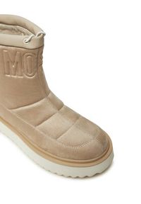 Love Moschino - LOVE MOSCHINO Botki JA24266I0LJAW026 Beżowy. Kolor: beżowy. Materiał: materiał #7