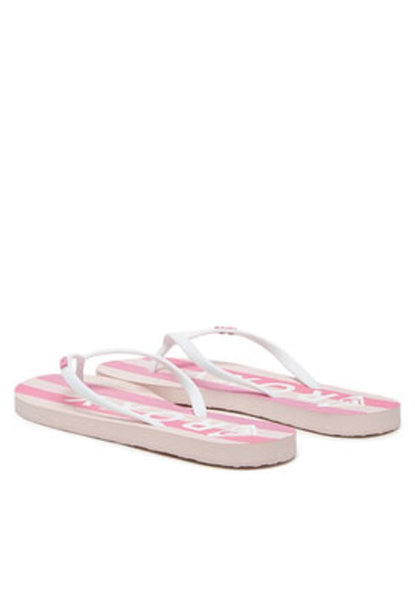 Roxy Japonki 839452A Biały. Kolor: biały. Materiał: syntetyk