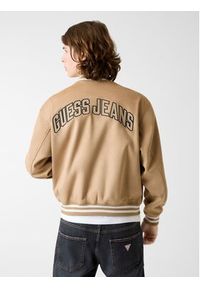Guess Jeans Kurtka przejściowa 180532 Beżowy Classic Fit. Kolor: beżowy #3