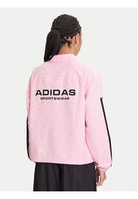 Adidas - adidas Kurtka przejściowa Tiro x Common Goal Coaches JL7648 Różowy Loose Fit. Kolor: różowy. Materiał: syntetyk