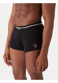 Aeronautica Militare Komplet 3 par bokserek AM1UBX001T Czarny. Kolor: czarny. Materiał: bawełna #6