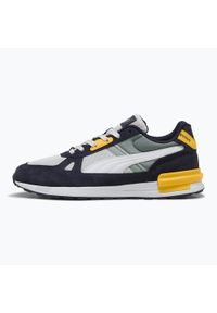 Puma - Buty męskie PUMA Graviton Pro. Kolor: biały, szary, żółty, wielokolorowy