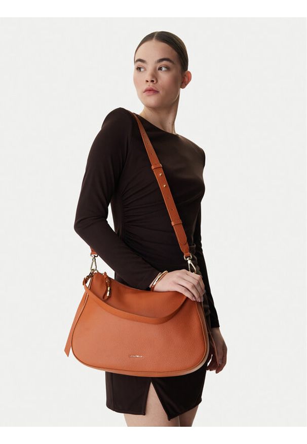 Coccinelle Torebka U45 Coccinellenory E1 U45 13 01 01 Brązowy. Kolor: brązowy. Materiał: skórzane