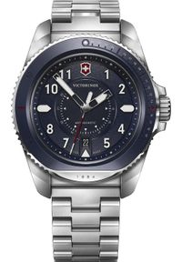 VICTORINOX - Zegarek Victorinox Zegarek męski Victorinox 241978 srebrny. Kolor: srebrny #1
