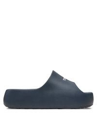 Tommy Jeans Klapki Tjw Chunky Flatform Slide EN0EN02454 Granatowy. Kolor: niebieski