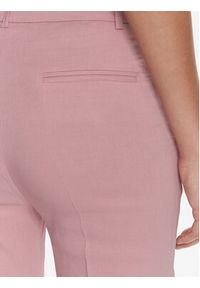 Pinko Spodnie materiałowe Bello 100155 A0IM Różowy Slim Fit. Kolor: różowy. Materiał: len, wiskoza #5