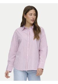 only - ONLY Koszula Oregon 15367554 Różowy Regular Fit. Kolor: różowy. Materiał: bawełna #1