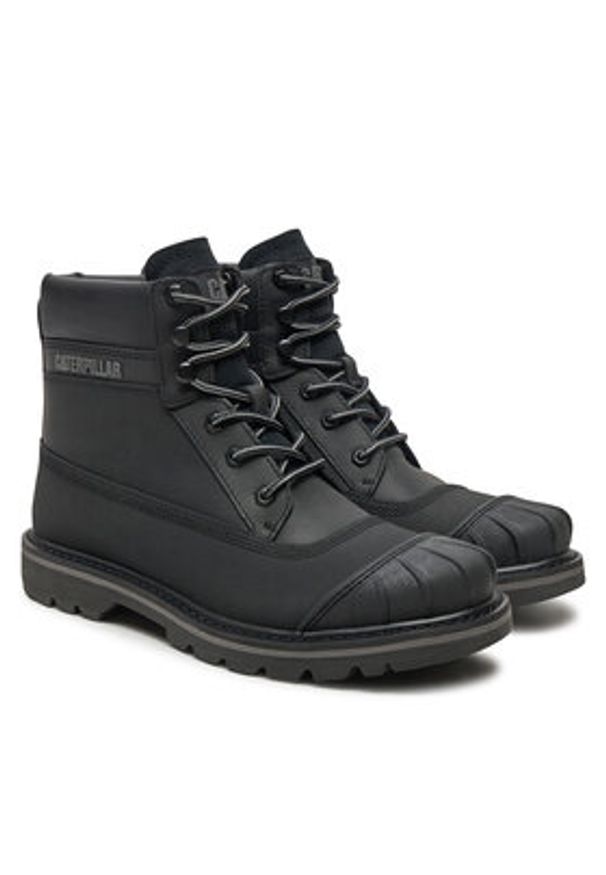 CAT Footwear Trapery Colorado Galosh Wp P726079 Czarny. Kolor: czarny. Materiał: skóra