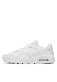 Nike WMNS NIKE AIR MAX SC Sneakersy damskie. Okazja: na co dzień, na spacer. Kolor: biały. Materiał: skóra, jeans, syntetyk, materiał, guma. Szerokość cholewki: normalna. Model: Nike Air Max. Sport: turystyka piesza #3