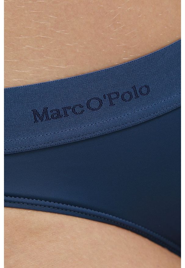 Marc O'Polo Figi kolor granatowy. Kolor: niebieski. Materiał: materiał, dzianina. Wzór: gładki