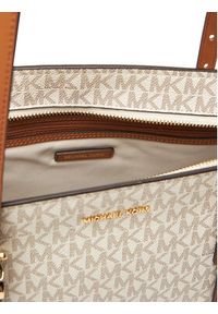 MICHAEL Michael Kors Torebka Quinn 30T5GQNT2B Beżowy. Kolor: beżowy. Materiał: skórzane #5
