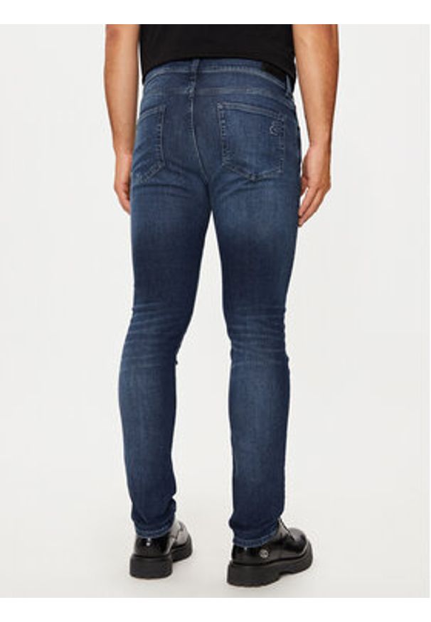Karl Lagerfeld - KARL LAGERFELD Jeansy 265801 544835 Granatowy Slim Fit. Kolor: niebieski