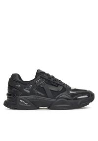Replay - REPLAY Sneakersy GMS9M .000.C0017T Czarny. Kolor: czarny. Materiał: materiał