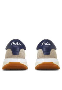 Polo Ralph Lauren Sneakersy Train 89 Pp 809940305002 Beżowy. Kolor: beżowy. Materiał: skóra, zamsz #2