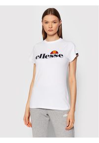 Ellesse T-Shirt Hayes SGK11399 Biały Regular Fit. Kolor: biały. Materiał: bawełna