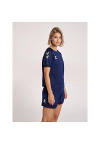 Damski poliestrowy dżersej Hummel Lead. Kolor: niebieski. Materiał: jersey, poliester. Sport: piłka ręczna #1