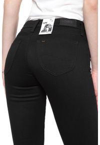 Lee - SPODNIE DAMSKIE LEE SCARLETT CROPPED BLACK RINSE L30CFS47 #6