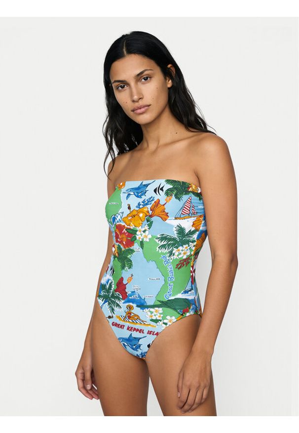 Seafolly Strój kąpielowy Viva Vacation 11134DD302 Kolorowy. Materiał: syntetyk. Wzór: kolorowy