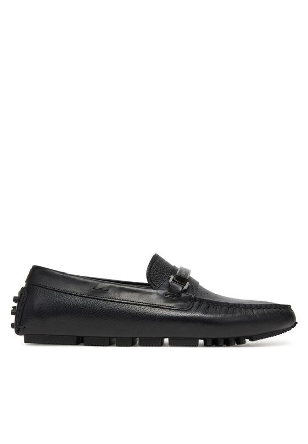Emporio Armani Mokasyny X4B151 XN882 K001 Czarny. Kolor: czarny. Materiał: skóra