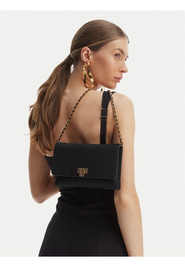 Elisabetta Franchi Torebka BS-64A-61E2-V290 Czarny. Kolor: czarny