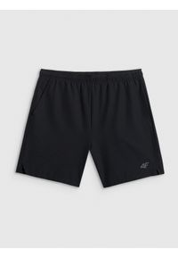 4f - 4F Spodenki treningowe szybkoschnące męskie - czarne XL. Kolor: czarny. Materiał: tkanina, włókno, skóra. Sport: fitness #1