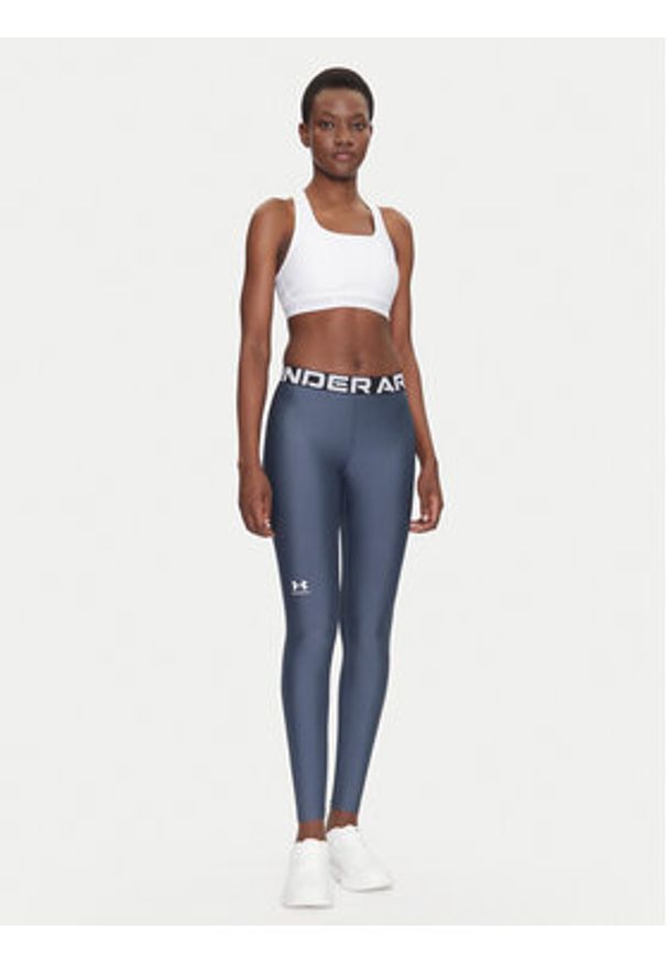 Under Armour Legginsy Ua Hg Authentics 1383559 Szary Slim Fit. Kolor: szary. Materiał: syntetyk