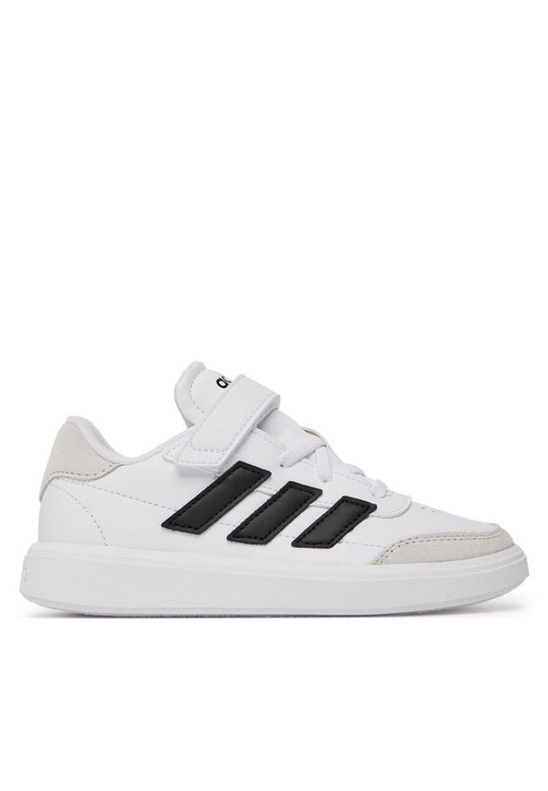 Adidas - adidas Sneakersy Courtblock ID6506 Biały. Kolor: biały. Materiał: skóra