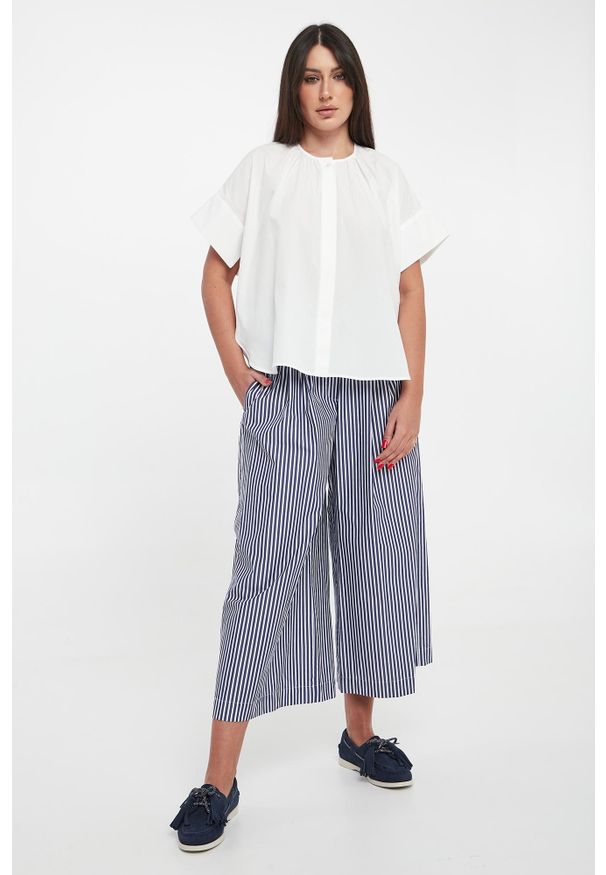 Weekend Max Mara - Bluzka damska popelinowa Educata WEEKEND MAX MARA