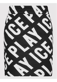 Ice Play Spódnica ołówkowa 22I U2M0 C071 6322 S911 Czarny Slim Fit. Kolor: czarny. Materiał: bawełna #3