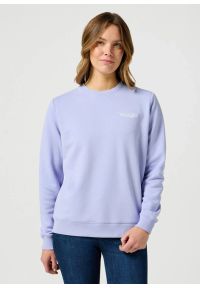 Wrangler - DAMSKA BLUZA WRANGLER REGULAR SWEAT SWEET LAVENDER 112355290