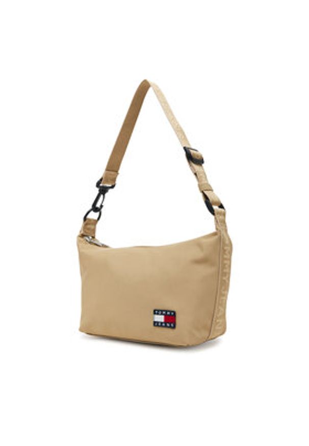 Tommy Jeans Torebka Tjw Ess Daily Shoulder Bag AW0AW17287 Beżowy. Kolor: beżowy