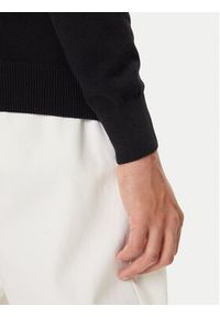 Marc O'Polo Sweter 529 5144 60504 Czarny Regular Fit. Typ kołnierza: polo. Kolor: czarny. Materiał: bawełna