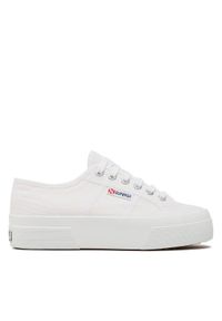 Superga Tenisówki 2740 Platform S21384W Biały. Kolor: biały. Materiał: materiał. Obcas: na platformie #1
