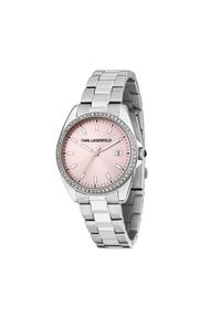 Karl Lagerfeld - KARL LAGERFELD Zegarek R0553101512 Srebrny. Kolor: srebrny