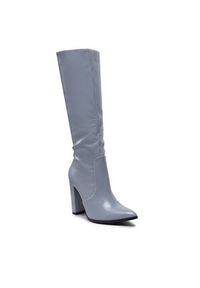 DeeZee Kozaki ZALGT210932 Szary. Kolor: szary. Materiał: skóra #6