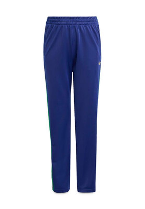 Adidas - adidas Spodnie dresowe Firebird KC9503 Niebieski Regular Fit. Kolor: niebieski. Materiał: syntetyk