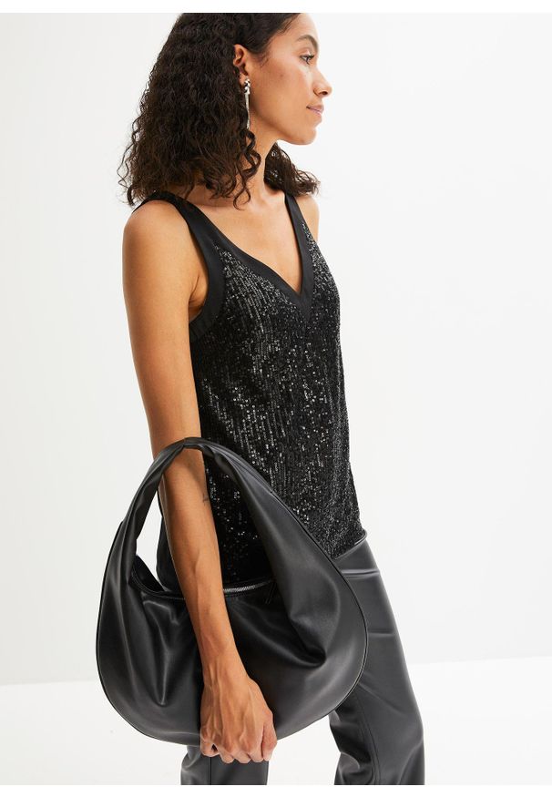 bonprix - Top. Kolor: czarny