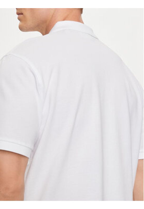 GANT - Gant Polo Shield 2210 Biały Regular Fit. Typ kołnierza: polo. Kolor: biały. Materiał: bawełna