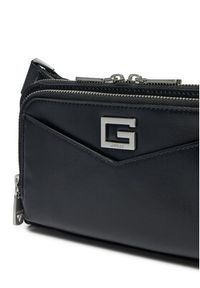 Guess Saszetka HMSISSP5114 Czarny. Kolor: czarny. Materiał: materiał