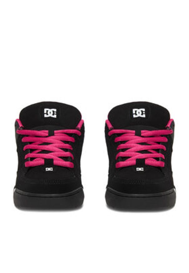 DC Shoes Sneakersy EO-DC COMMAND DC02744004 Czarny. Kolor: czarny. Materiał: zamsz, skóra