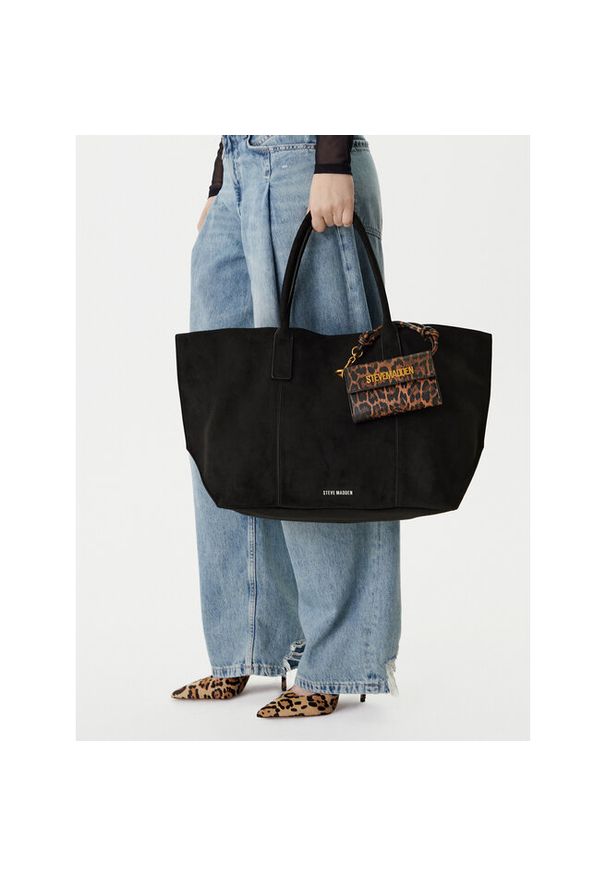 Torebka Steve Madden. Kolor: czarny