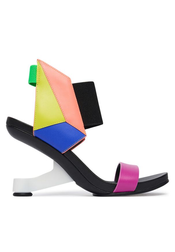 United Nude Sandały Eamz 3D 1098996816 Kolorowy. Materiał: skóra. Wzór: kolorowy