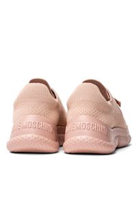 Sneakersy damskie różowe Love Moschino JA15594G0EIZL609. Kolor: różowy. Wzór: kolorowy