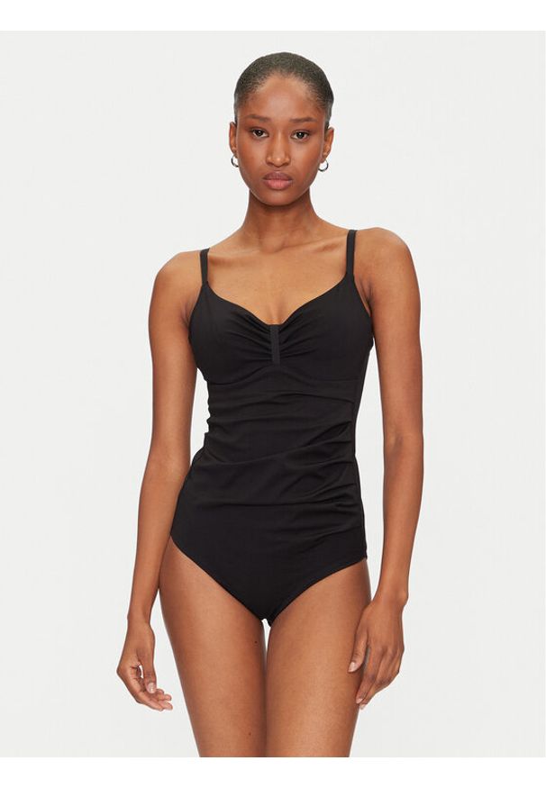 Chantelle Strój kąpielowy Icon C16VR0 Czarny. Kolor: czarny. Materiał: syntetyk