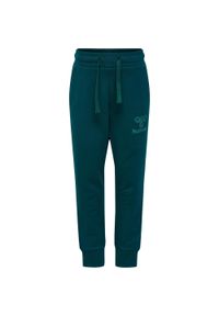 Spodnie dresowe dla dzieci Hummel Fastwo. Kolor: zielony. Materiał: dresówka. Sport: joga i pilates, bieganie
