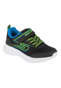 skechers - Buty sportowe Sneakersy chłopięce, Dynamatic - Swift Tread. Kolor: niebieski. Sport: turystyka piesza