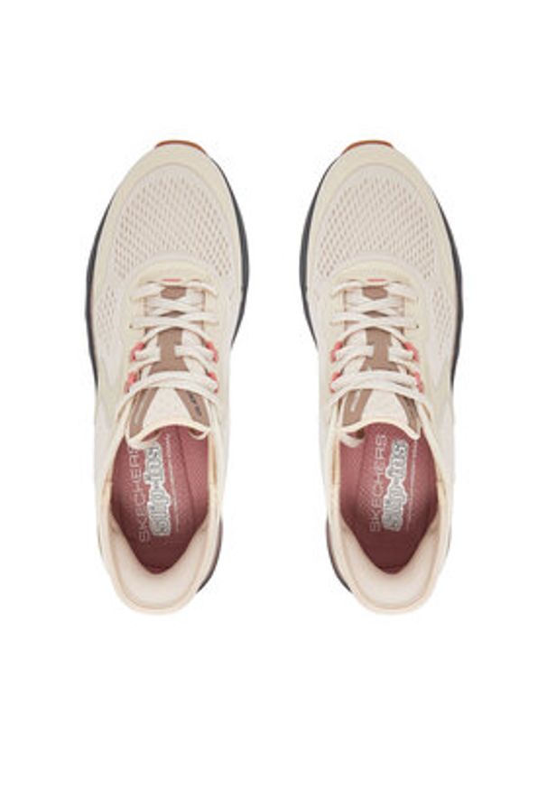 skechers - Skechers Sneakersy Glide-Step Altus- 150510/NTGY Beżowy. Kolor: beżowy. Materiał: materiał