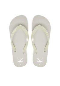 Calvin Klein Jeans Japonki Beach Sandal Transparent Tpu YM0YM01267 Szary. Kolor: szary