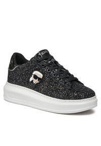 Karl Lagerfeld - KARL LAGERFELD Sneakersy KL62573N Czarny. Kolor: czarny. Materiał: materiał #5